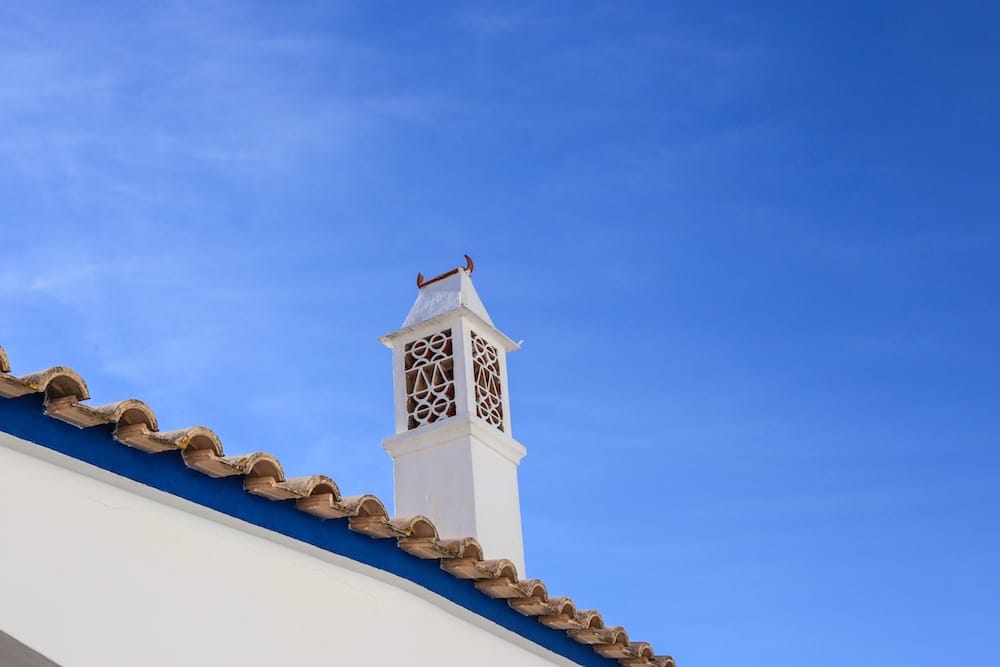 Alte, Algarve, Portugal Chimney