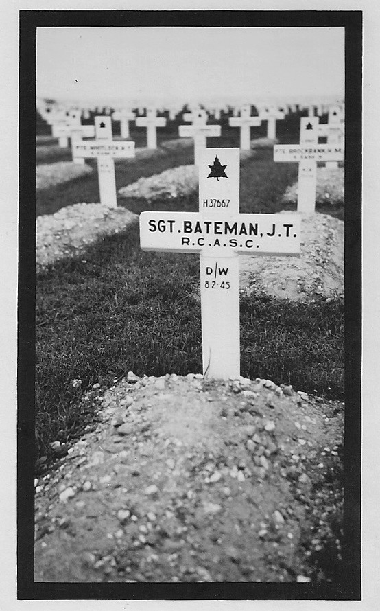 Johnny Bateman Groesbeek Canadian War Cemetery