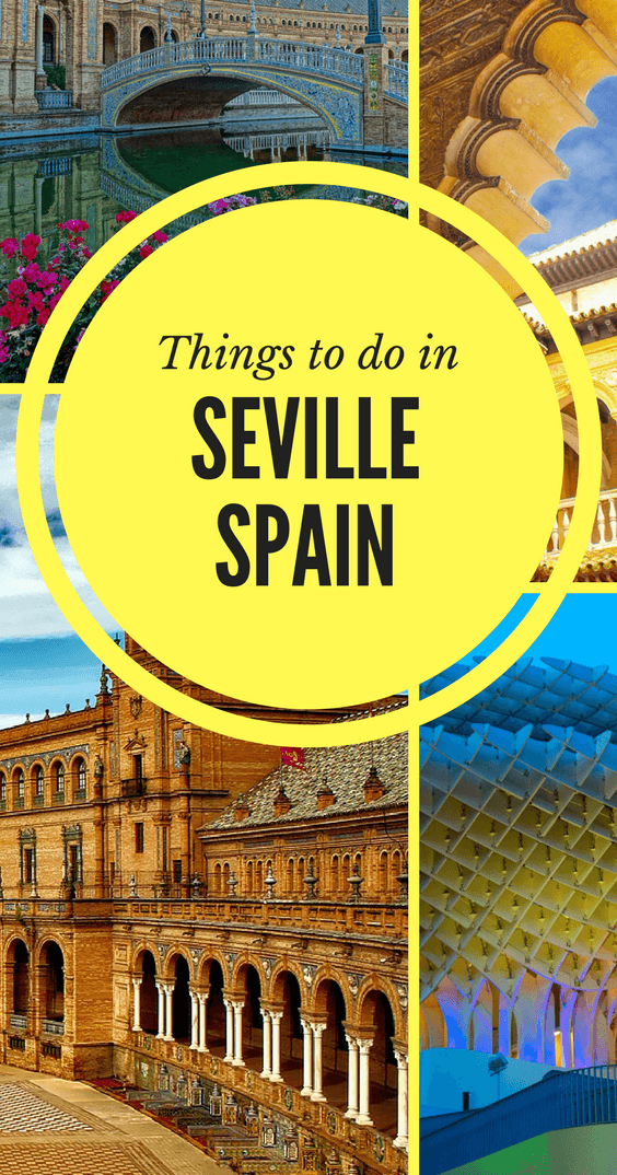 Pin this post for later - Things to do in Seville, Spain