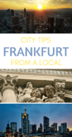 Things to do in Frankfurt Pinterest pin