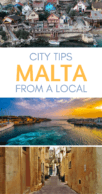 Things to do in Malta Pinterest pin