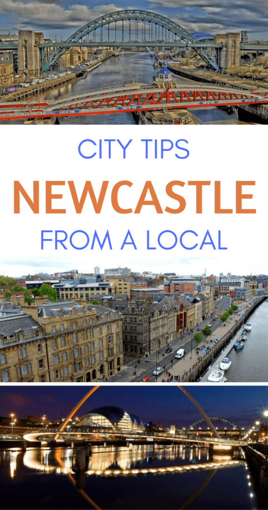 Things to do in Newcastle Pinterest pin