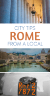 Things to do in Rome Pinterest pin