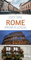 Things to do in Rome Pinterest pin