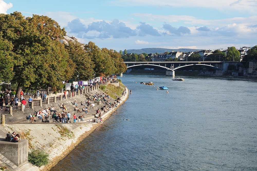 View of the river