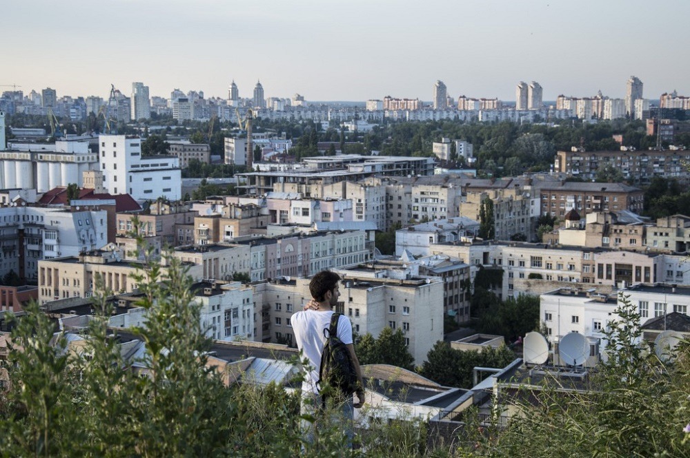 Panoramic spot in Kiev