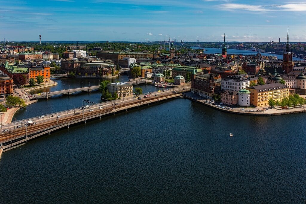 aerial Stockholm image