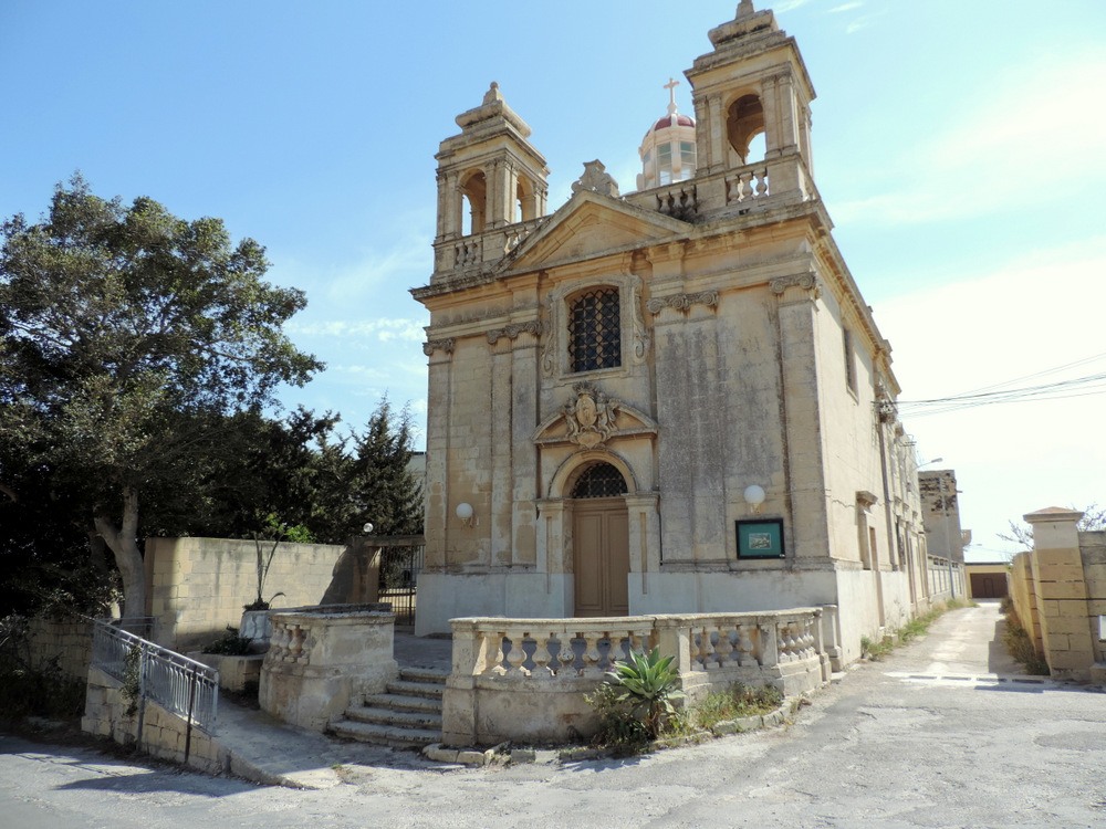 View of a church in Malta