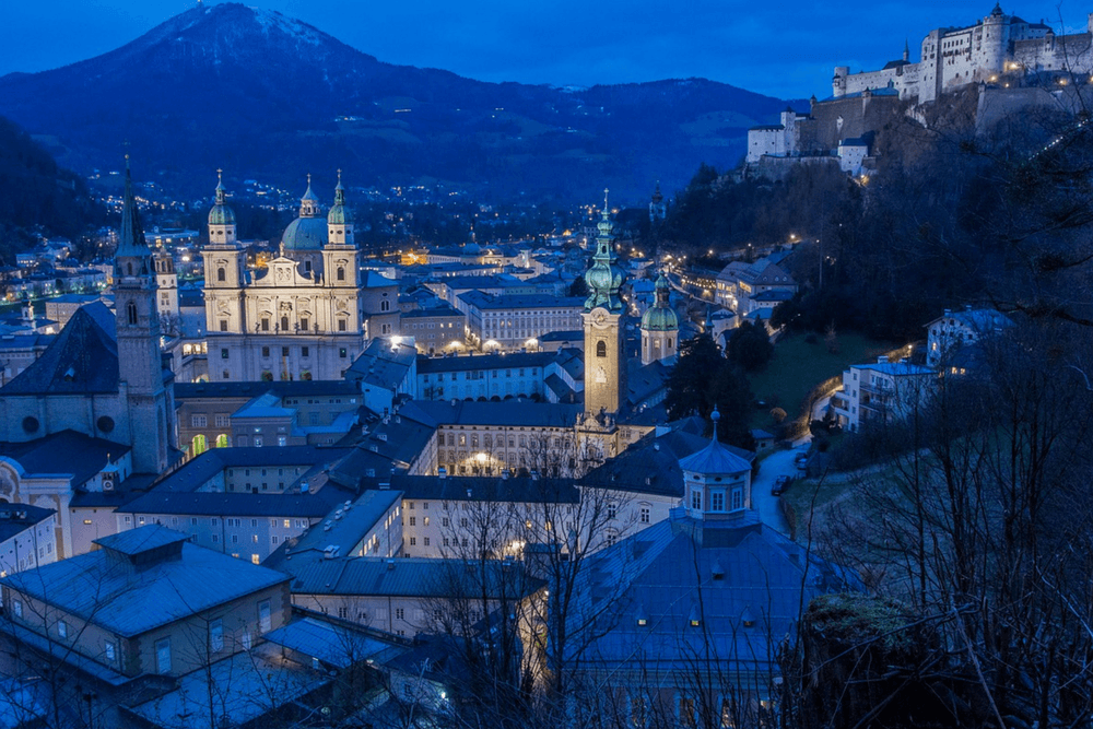 Salzburg at Night