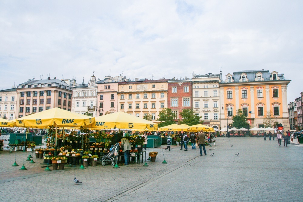 Photo of square in Krakow in a Where to stay in Krakow guide