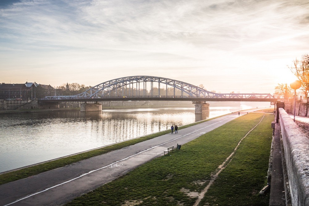 View of River in a Where to stay in Krakow guide