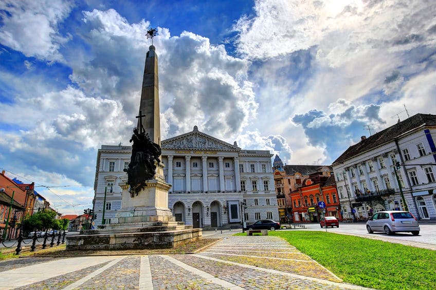 Ioan Slavici Theatre in Arad, Romania