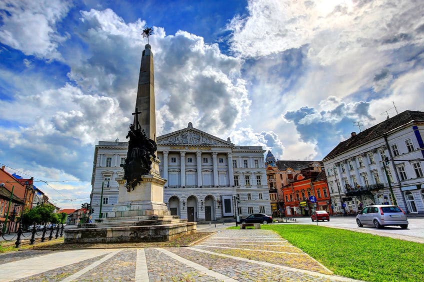 Ioan Slavici Theatre in Arad, Romania