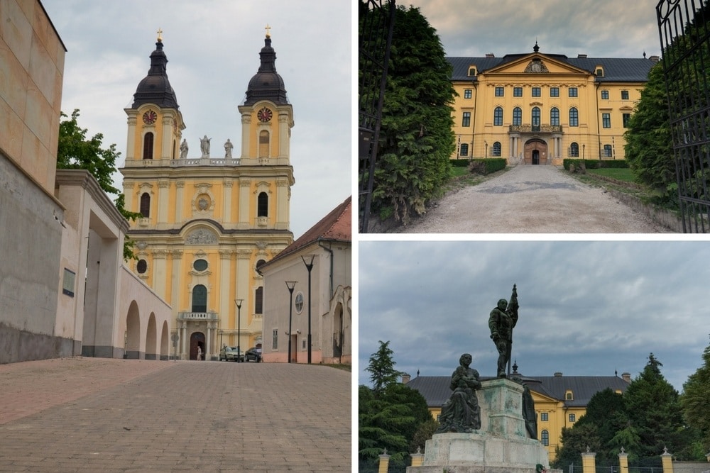 Collage of Kalocsa Hungary on Eastern Europe River Cruise