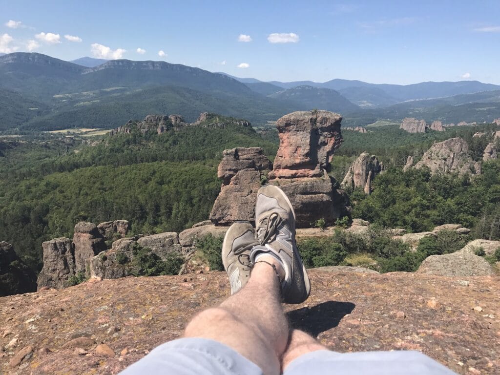 Feet at Belogradchik Rock Fortress