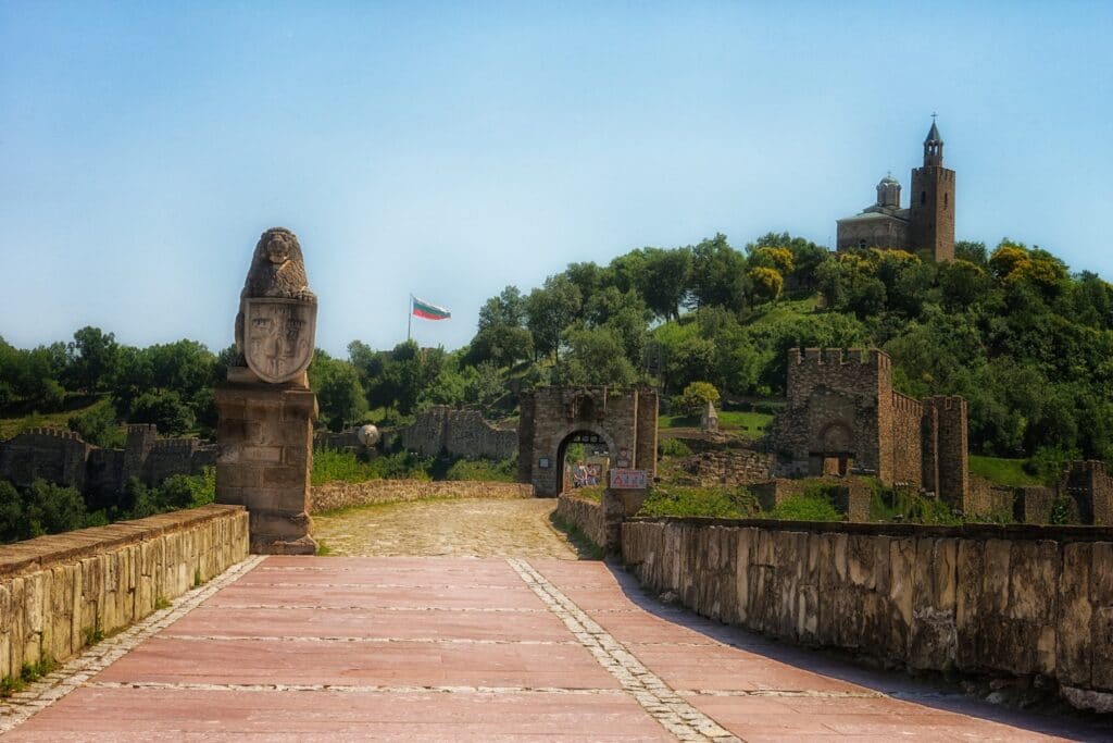 Visiting Veliko Tarnovo Fort on a Danube river cruise