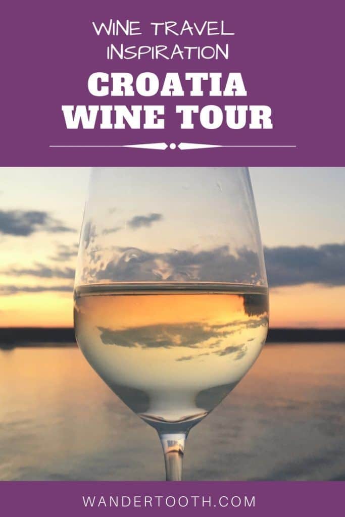 PINTEREST PIN ABOUT CROATIA WINE TOUR