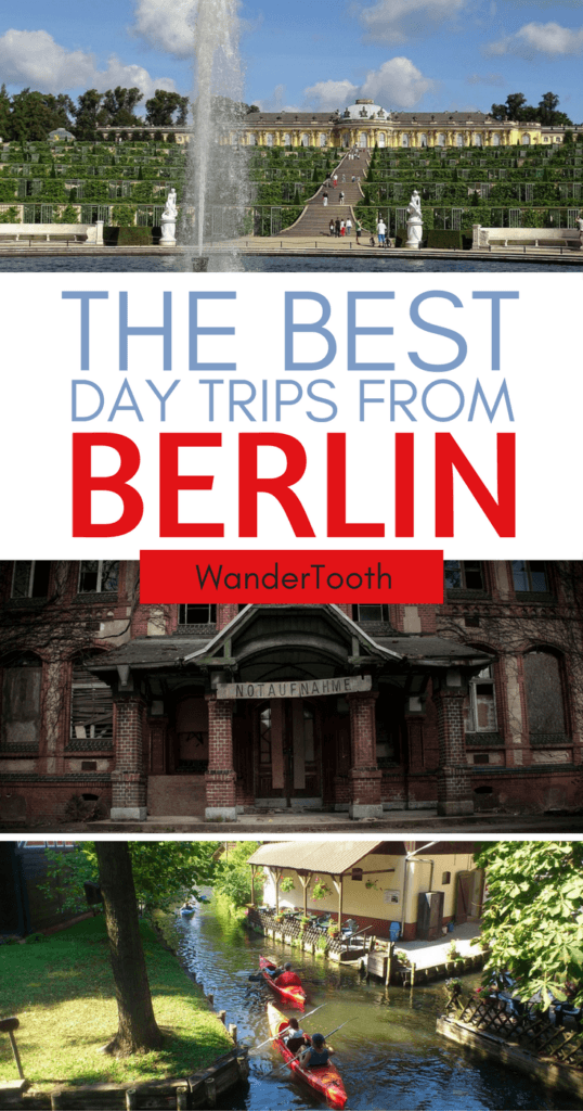 The best day trips from Berlin Pinterest pin