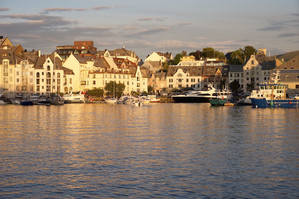 Alesund Harbour Norway