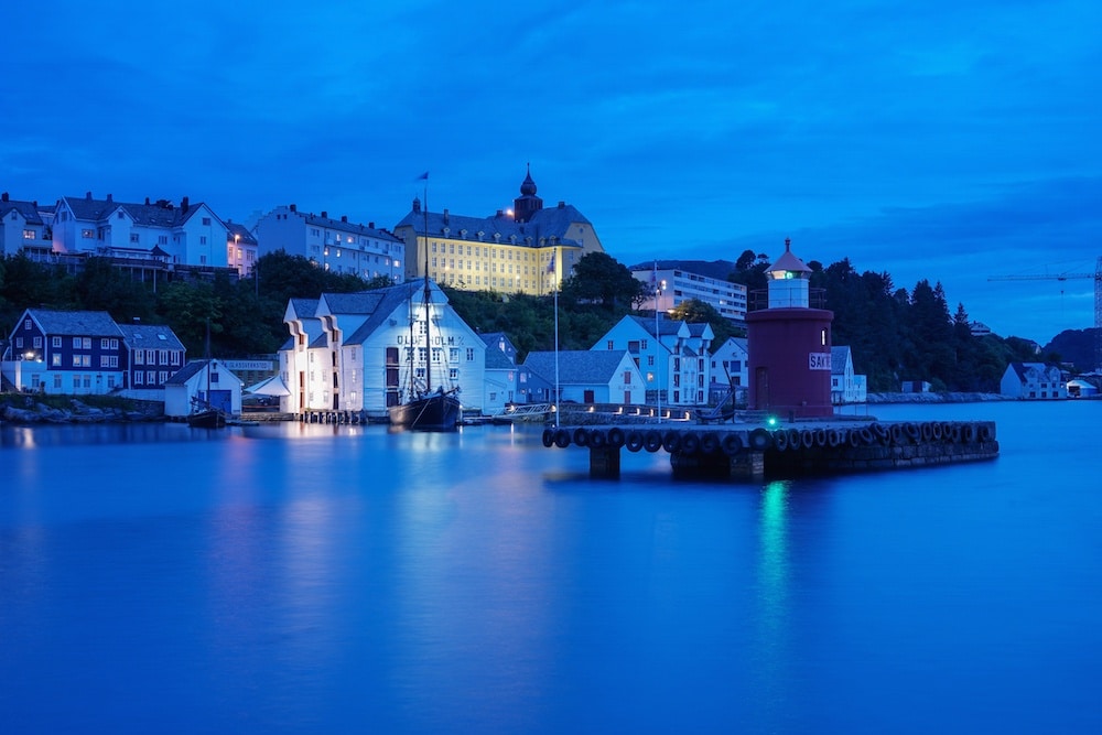 Alesund at Dusk