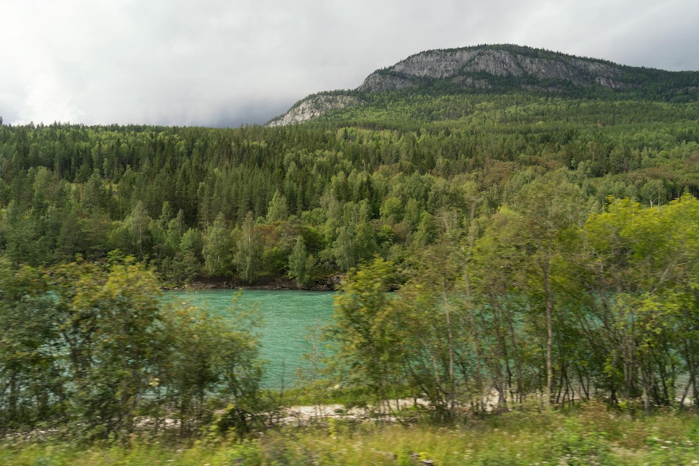 Rugged scenery Norway by train Dovre Line