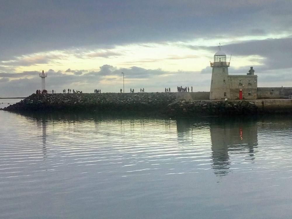 The Lighthouse at Howth Harbour. Howth is one of the best Day Trips from Dublin