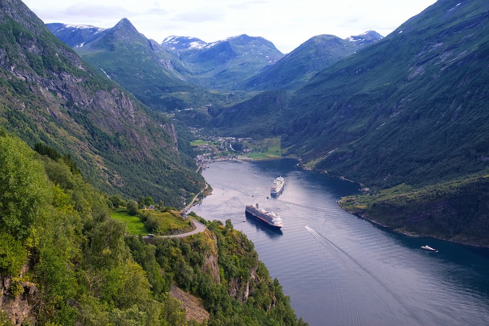 Geiranger Fjord View