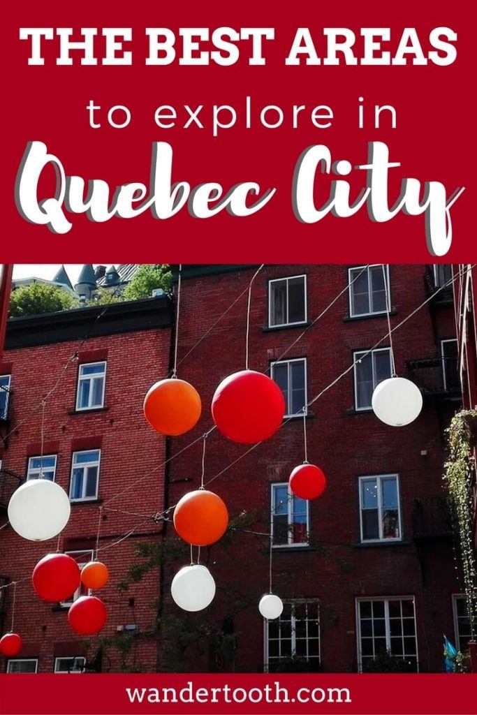 Best Places to Stay in Quebec City Pinterest Pin 2