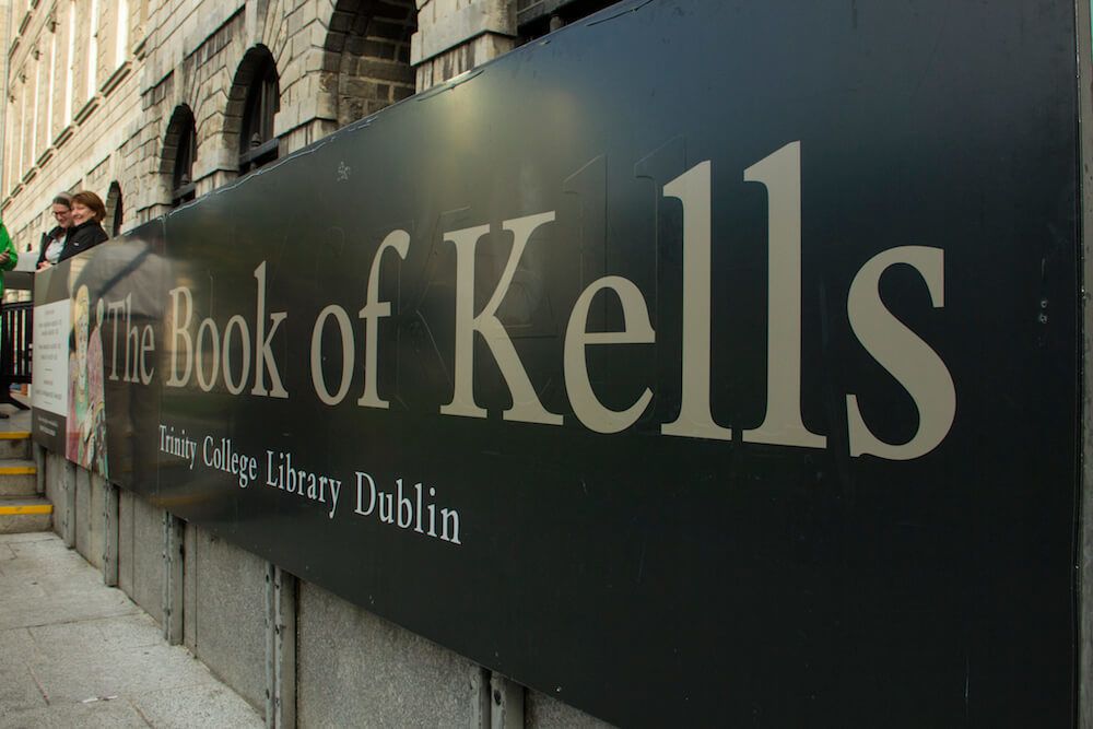 Book of Kells Dublin Ireland