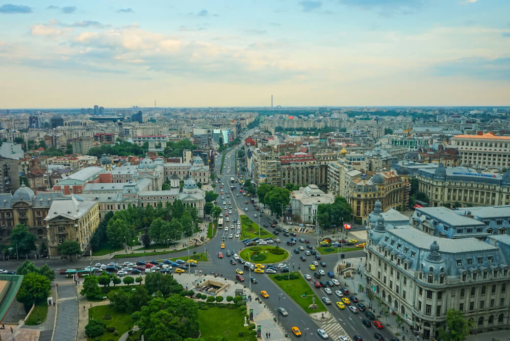 Bucharest Skyline