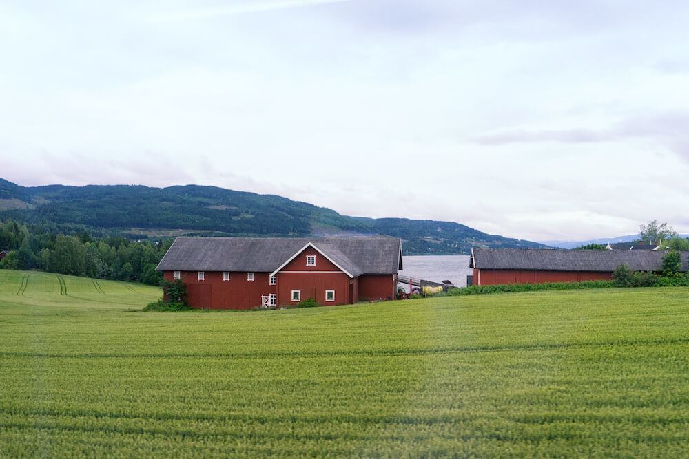 Dovre Line Scenery Norway by Train