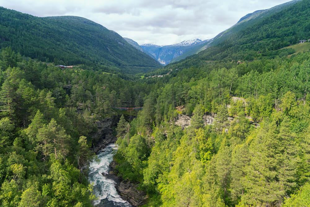 Rauma Line Norway by Train