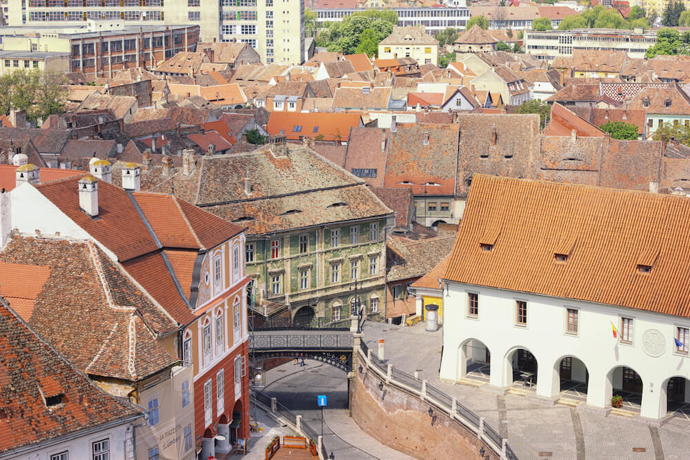 Accessing the romania best road via Sibiu is a good idea