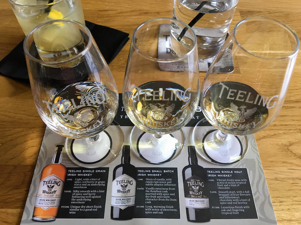 Teeling Tasting Dublin Distillery Tour