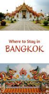 Where to Stay in Bangkok Pinterest