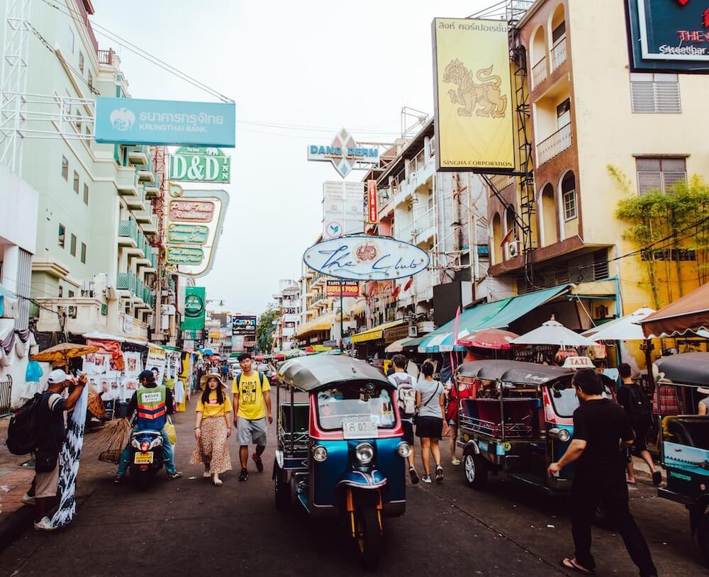 Khaosan Road Where to Stay in Bangkok