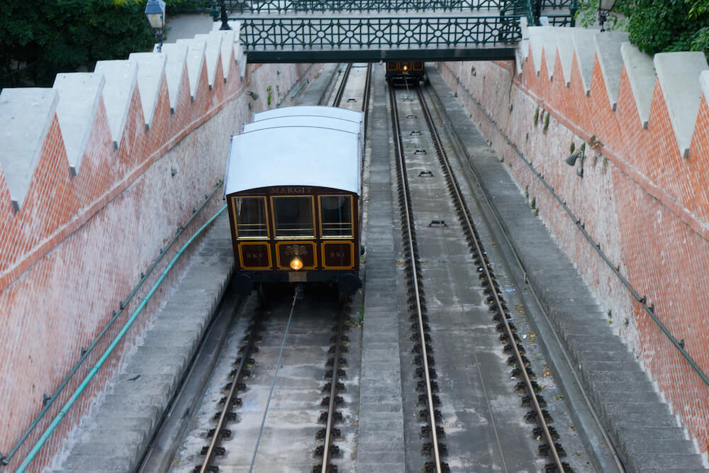 Funicular to Budapest Castle District