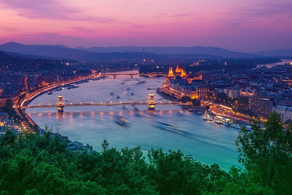 Budapest as Seen from the Citadel