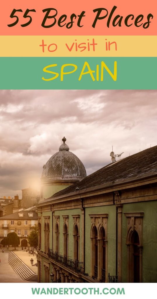 Best Places to Visit in Spain Pinterest Pin 3