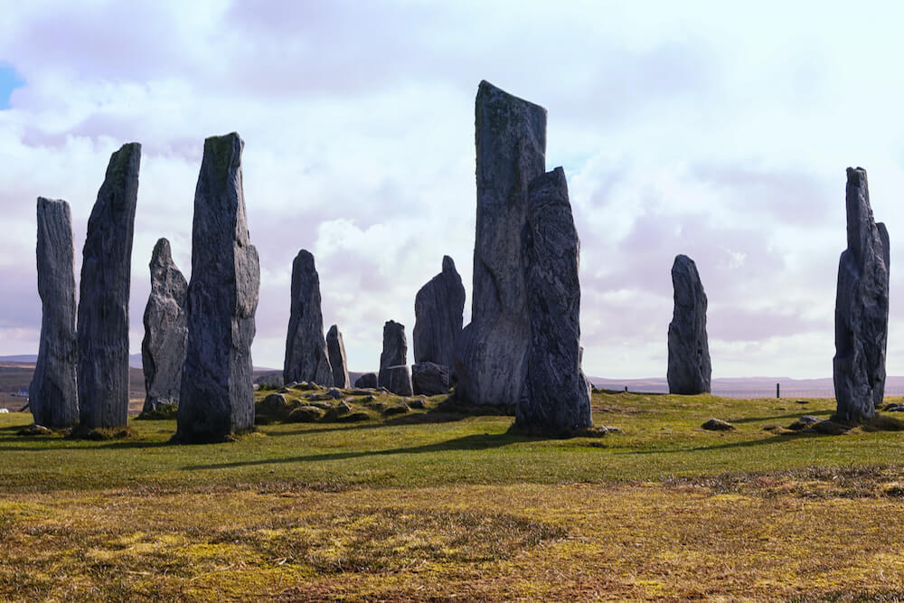 Isle of Lewis Harris Scotland Standing Stones