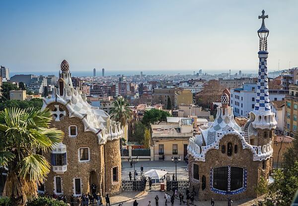 Park Guell Barcelona where to go in Spain