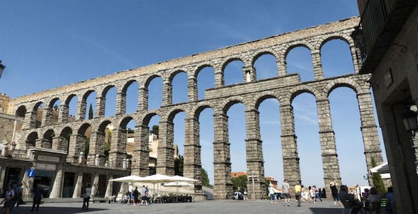 Segovia Spain Roman Aqueduct
