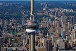 A helicopter ride in Toronto is amazing