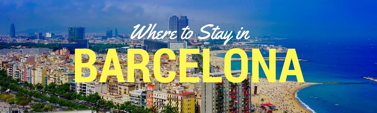where do tourist stay in barcelona