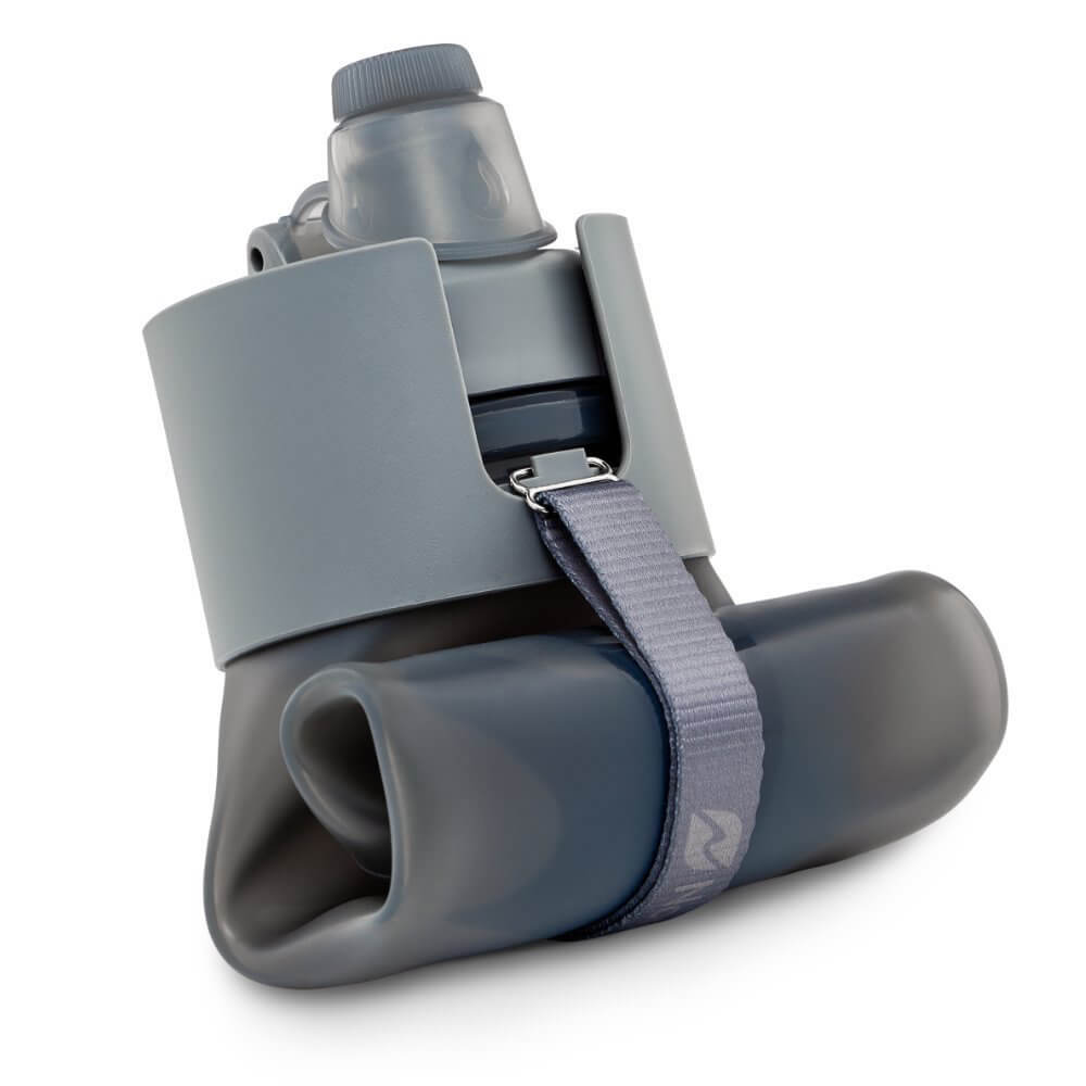 Our choice in the travel water bottle collapsible category is the Nomader Collapsible bottle