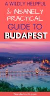 Planning a trip to Budapest? Be sure to read our Wildly Helpful and Insanely Practical Guide to Budapest - filled with all the practical Budapest tips you need for a fantastic Budapest vacation! We wrote this guide after living in Budapest for 1 year, and to share our knowledge of beautiful Budapest! Click to read the post!!! Budapest Hungary I Budapest Travel I Budapest Tips I Budapest Guide