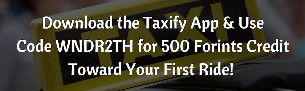 Taxify Discount Code Budapest