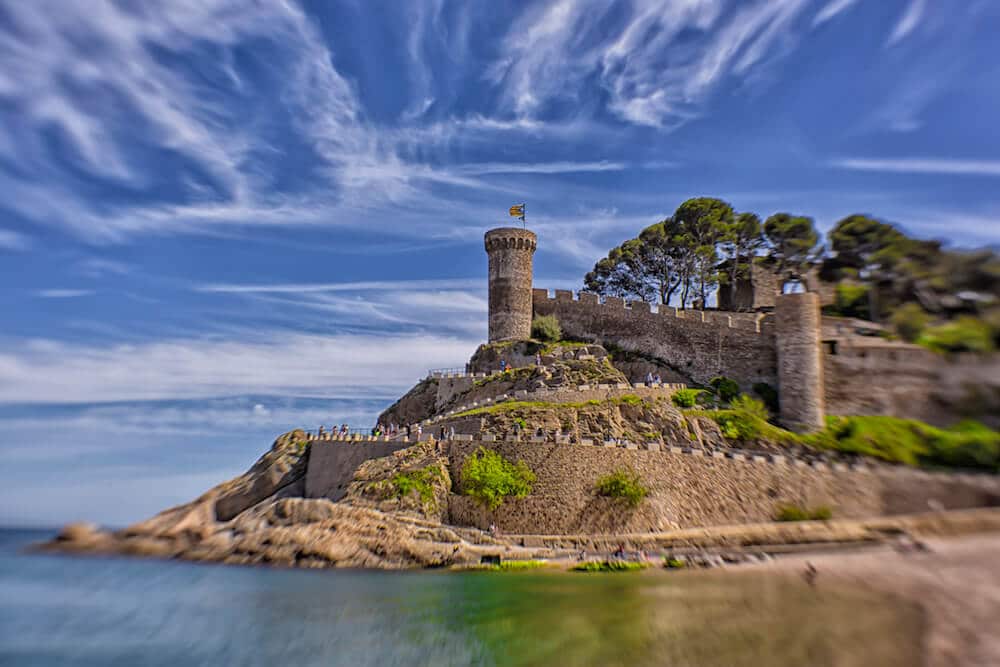 Tossa de Mar is one of the best places to go in costa brava