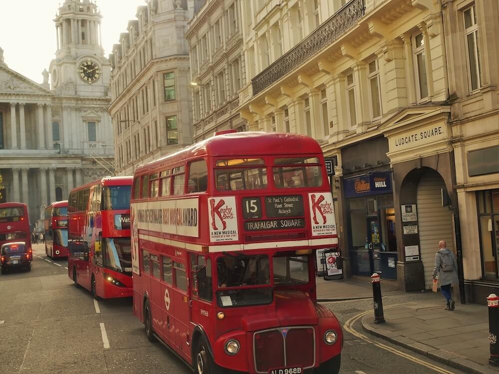 London double decker bus 15 is a great way to see many London attractions for cheap