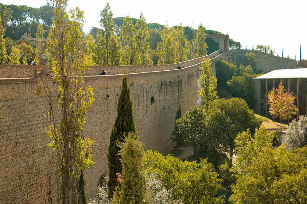 Girona in a Day isn't complete without a walk on the wall